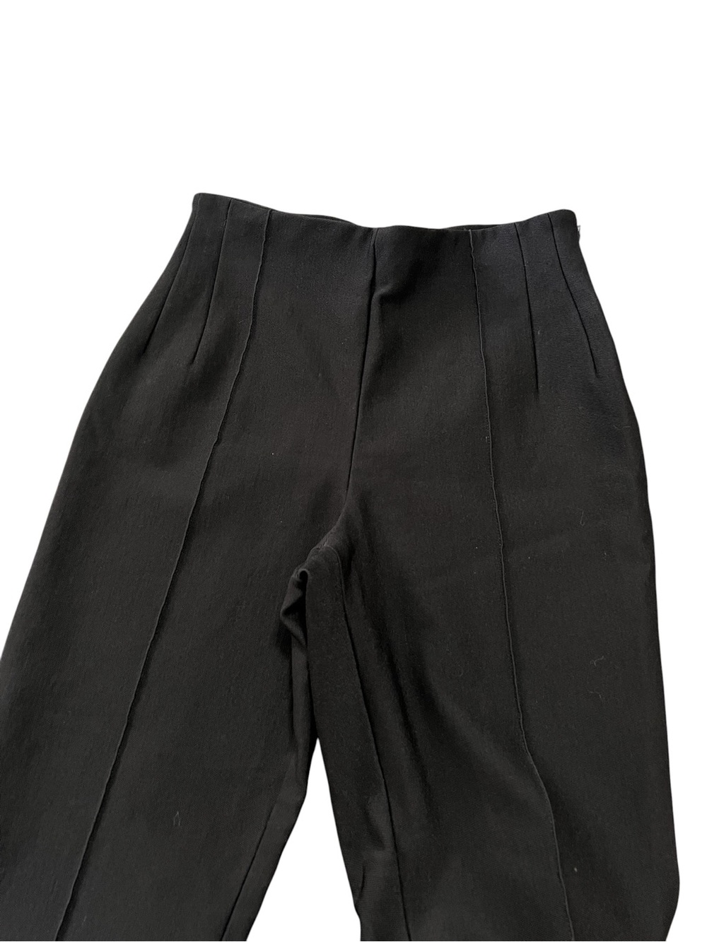 Salvatore Ferragamo women’s black high rise slim cut trousers Made in Italy - Picture 4 of 15